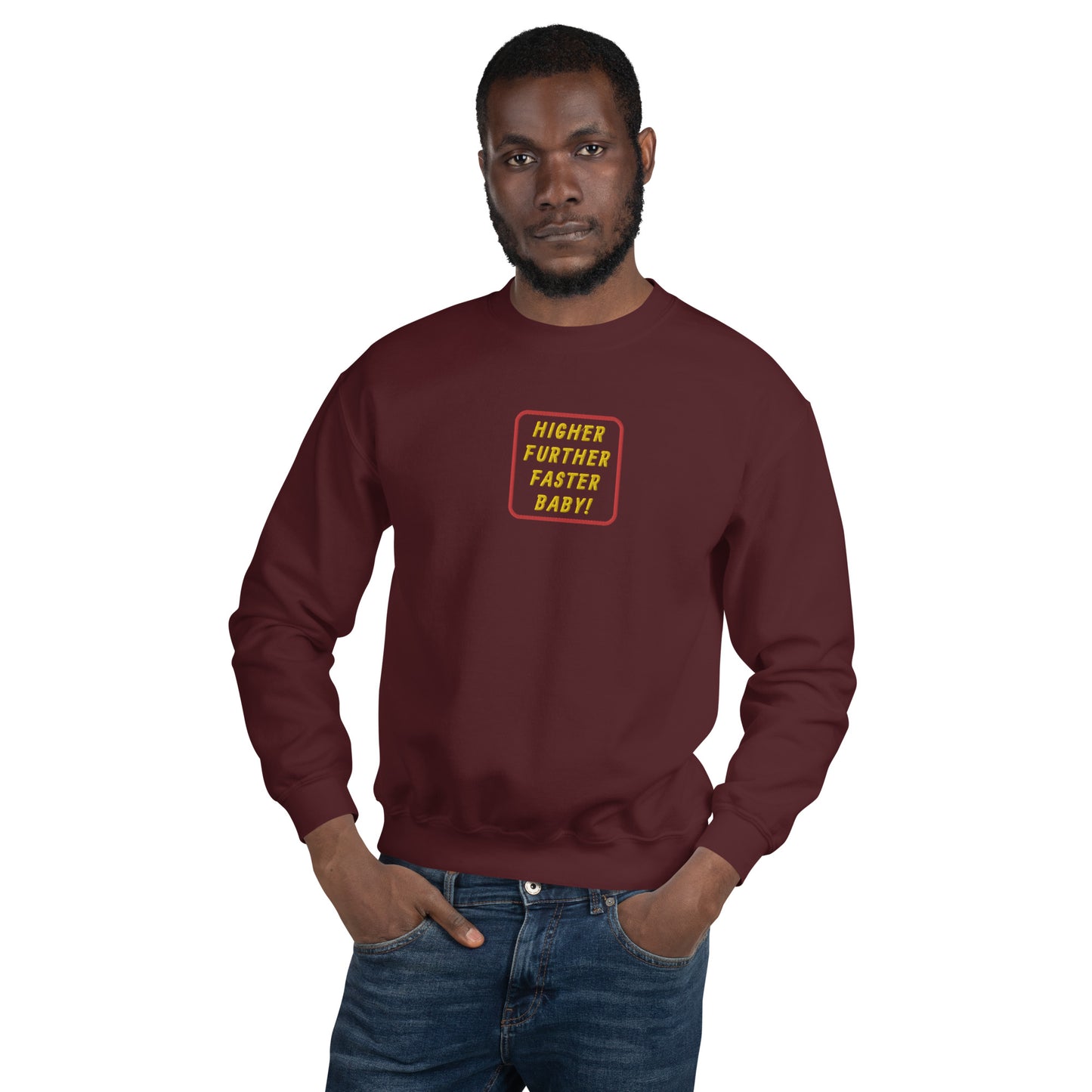 Captain Danvers Quote Unisex Embroidered Sweatshirt