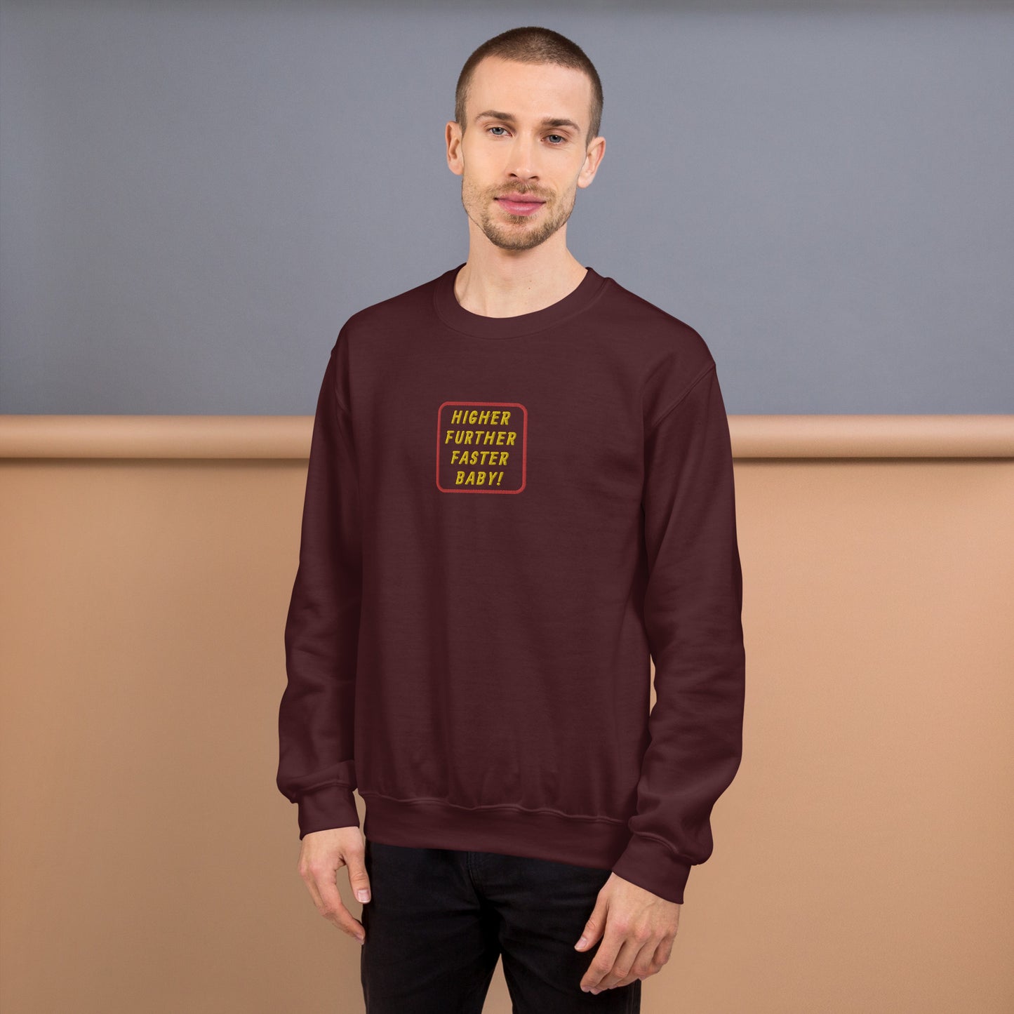 Captain Danvers Quote Unisex Embroidered Sweatshirt