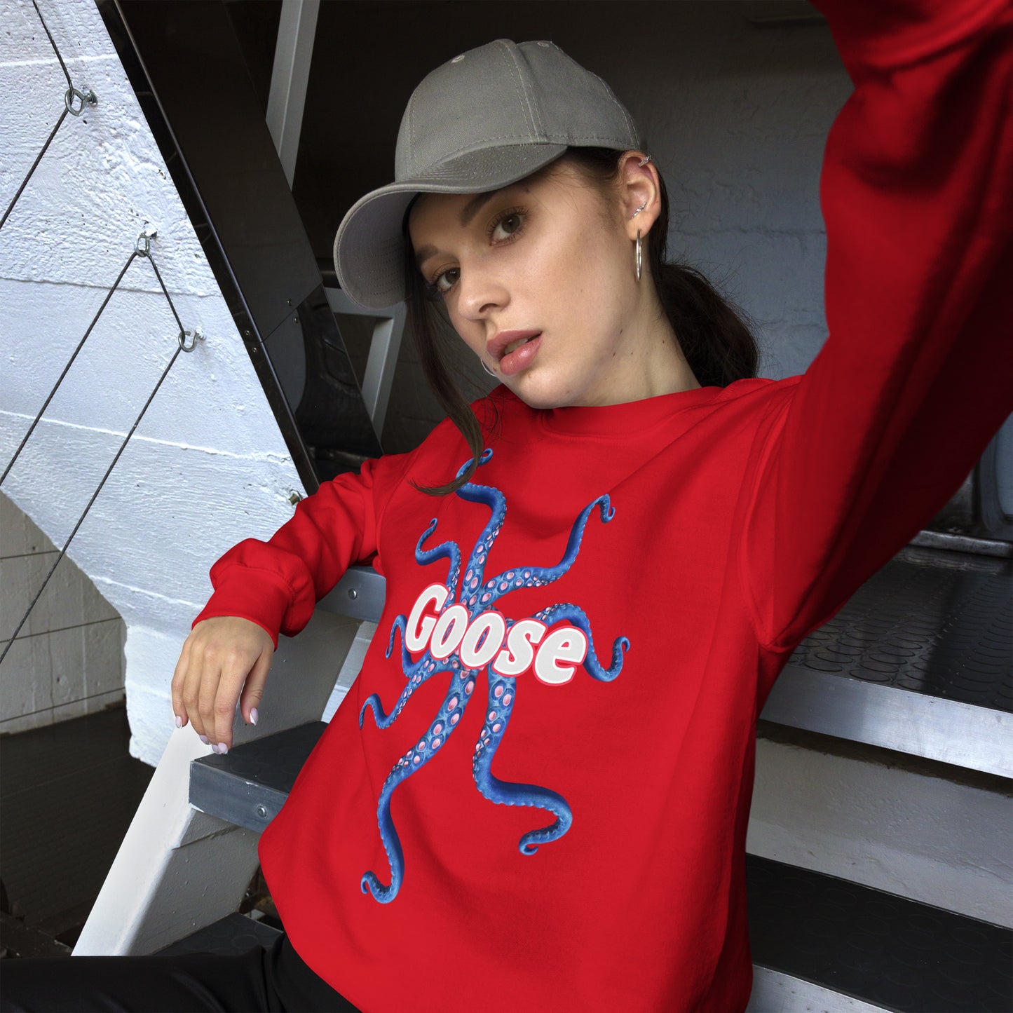 Goose The Flerken Tentacle Reveal Unisex Sweatshirt