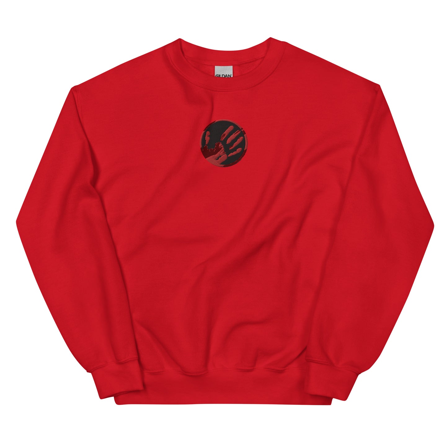 Echo Logo (Blood Red) Unisex Embroidered Sweatshirt