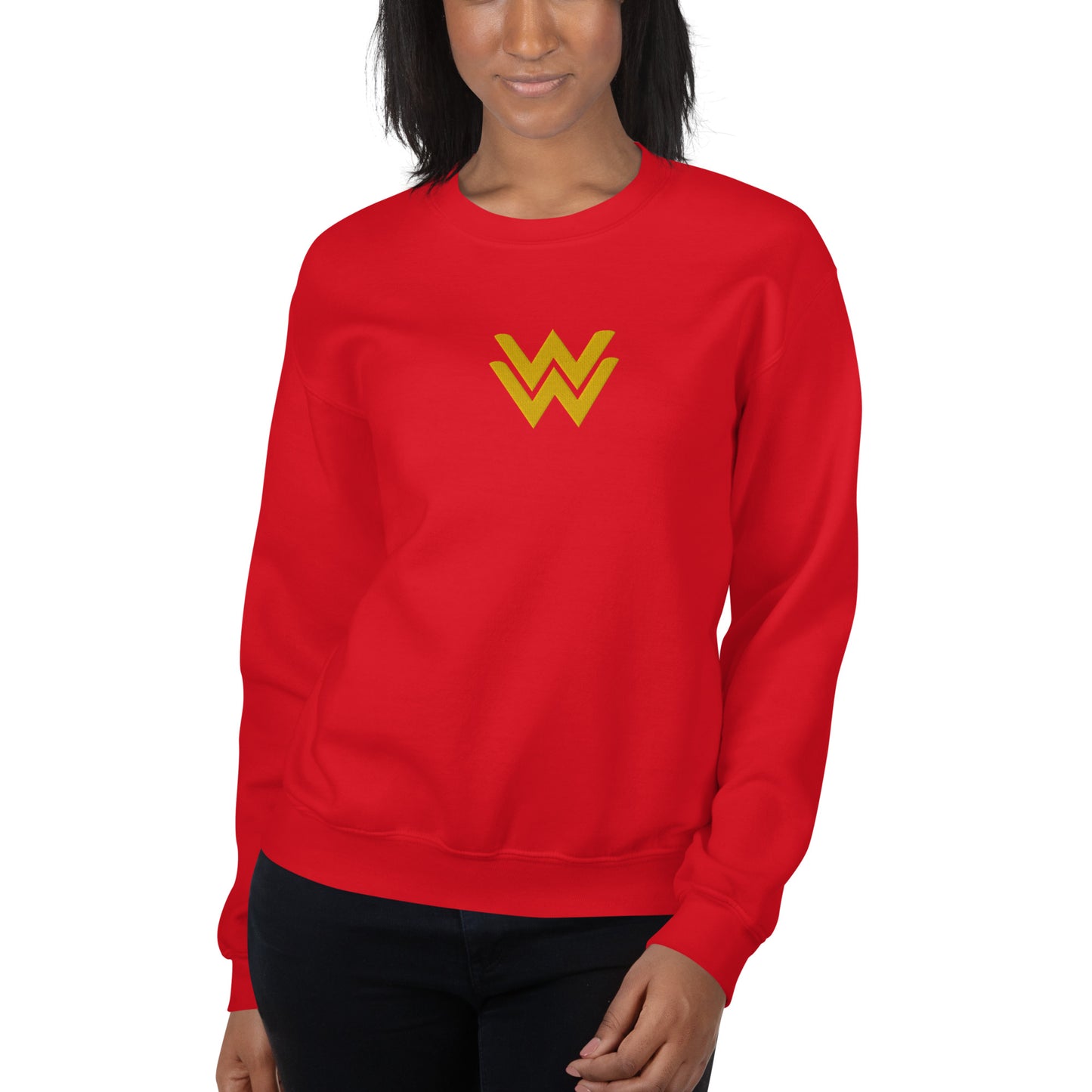 Diana Prince Eagle Unisex Embroidered Sweatshirt