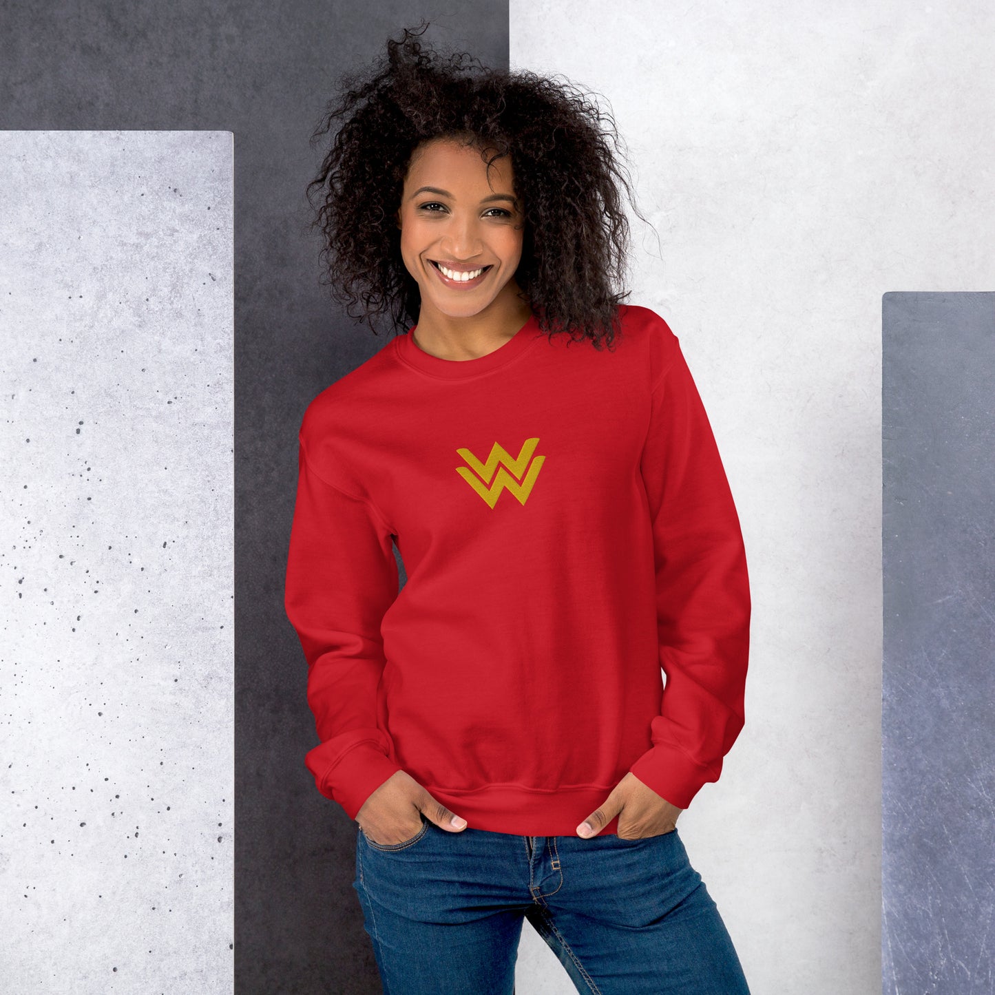 Diana Prince Eagle Unisex Embroidered Sweatshirt