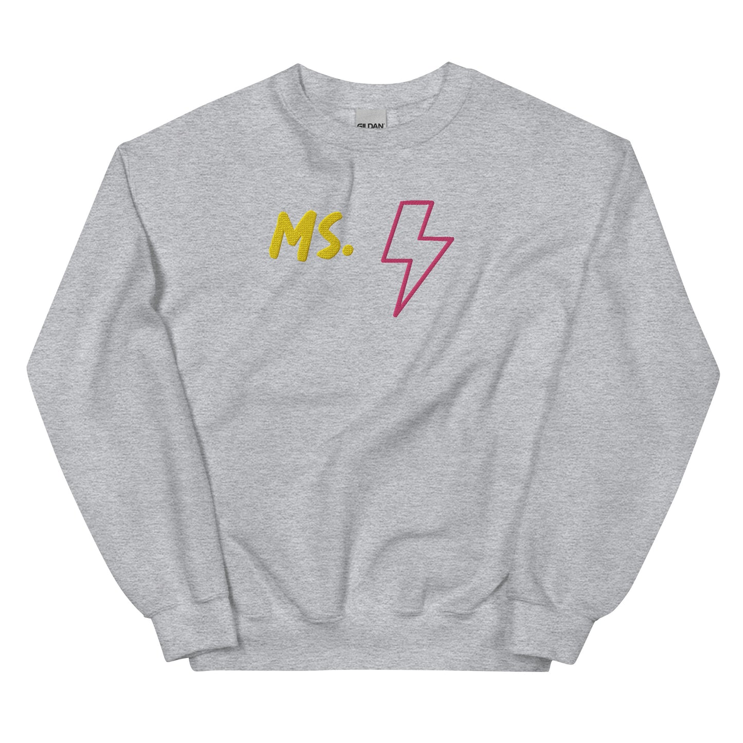 Ms. Kamala Khan Unisex Embroidered Sweatshirt