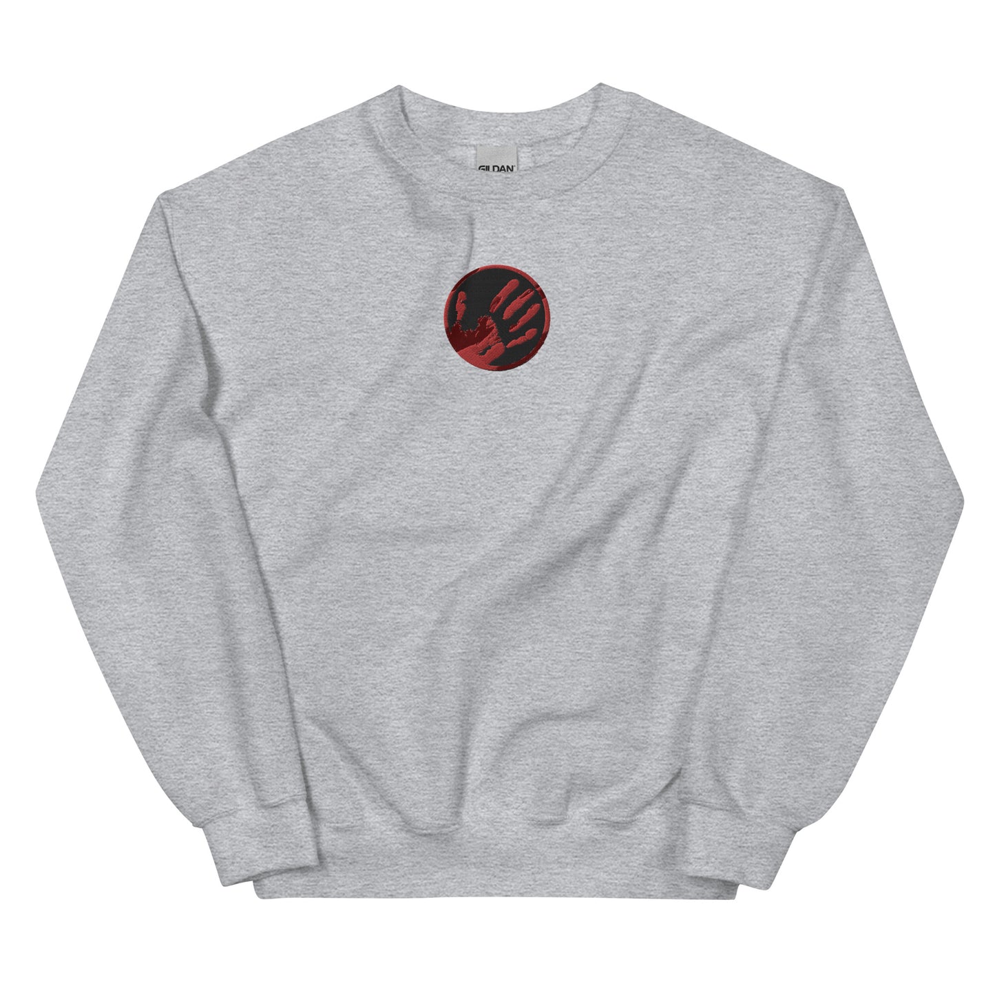 Echo Logo (Blood Red) Unisex Embroidered Sweatshirt