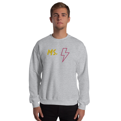 Ms. Kamala Khan Unisex Embroidered Sweatshirt