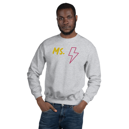 Ms. Kamala Khan Unisex Embroidered Sweatshirt