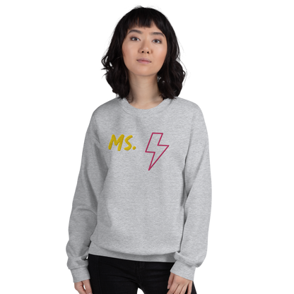 Ms. Kamala Khan Unisex Embroidered Sweatshirt