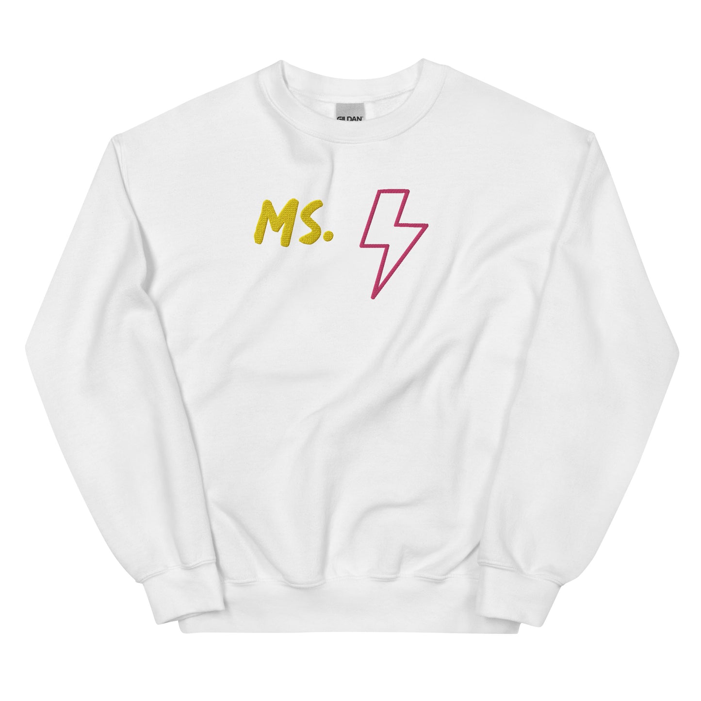 Ms. Kamala Khan Unisex Embroidered Sweatshirt