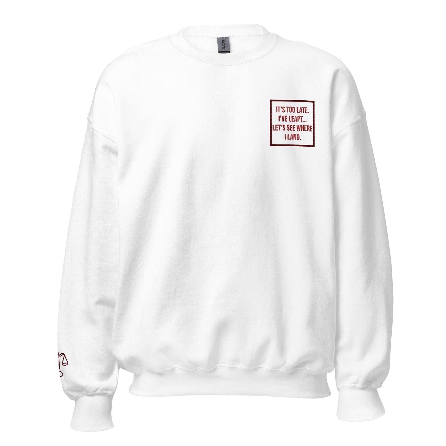 Matt Murdock Quote Unisex Embroidered Sweatshirt