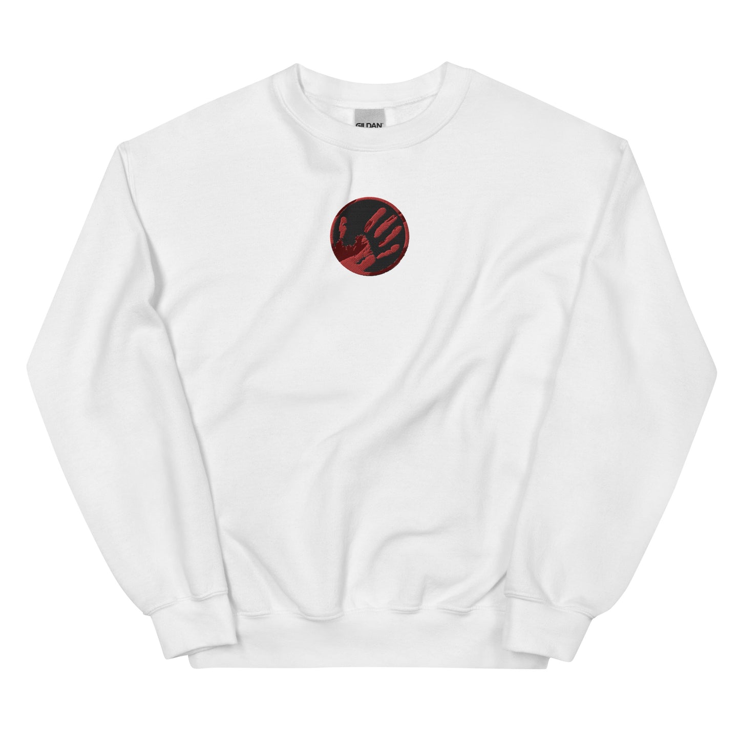 Echo Logo (Blood Red) Unisex Embroidered Sweatshirt