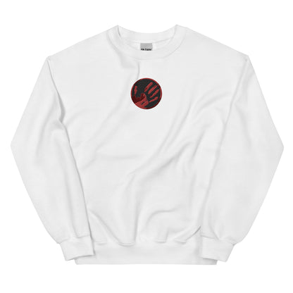 Echo Logo (Blood Red) Unisex Embroidered Sweatshirt