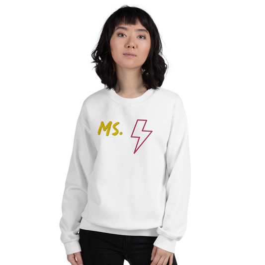 Ms. Kamala Khan Unisex Embroidered Sweatshirt