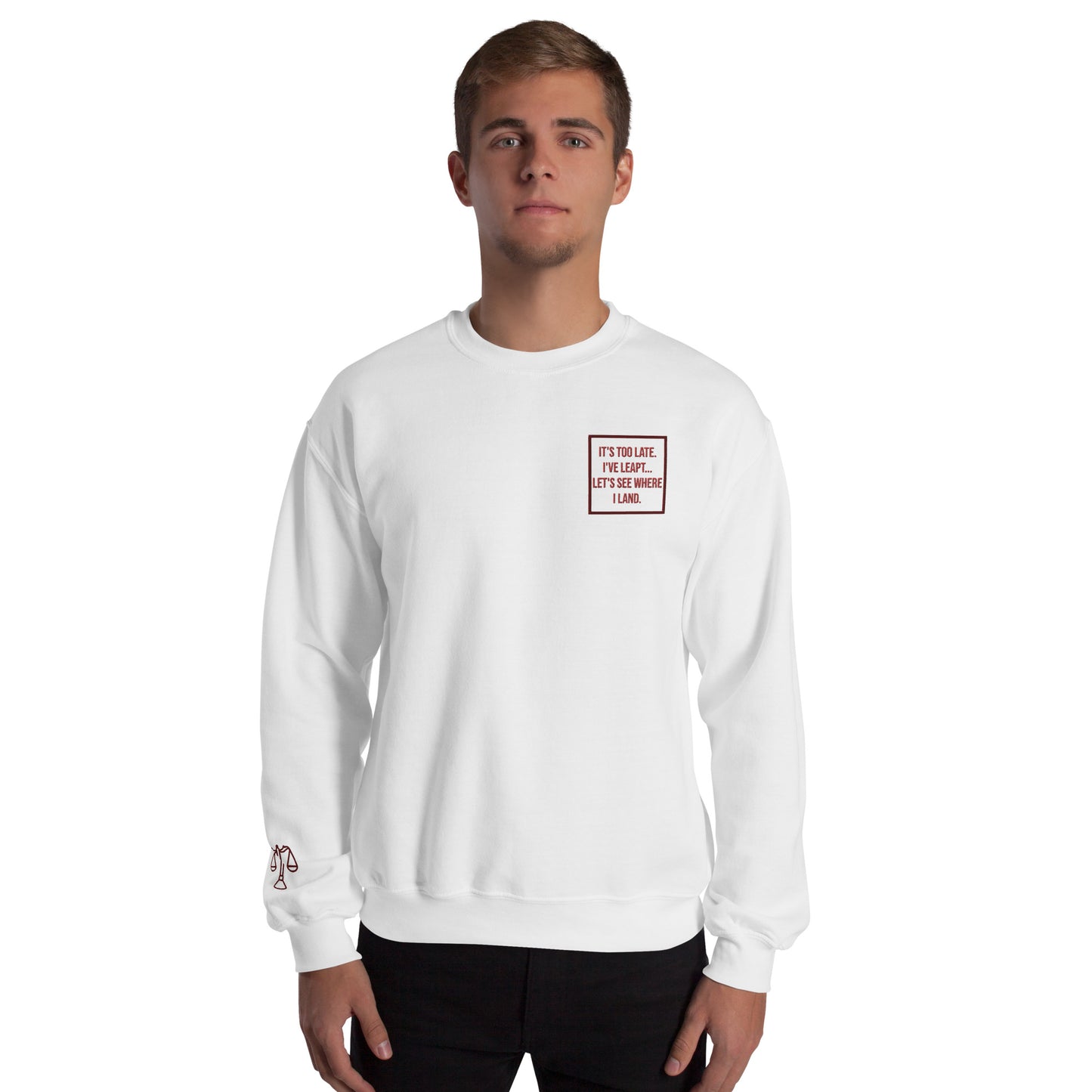 Matt Murdock Quote Unisex Embroidered Sweatshirt