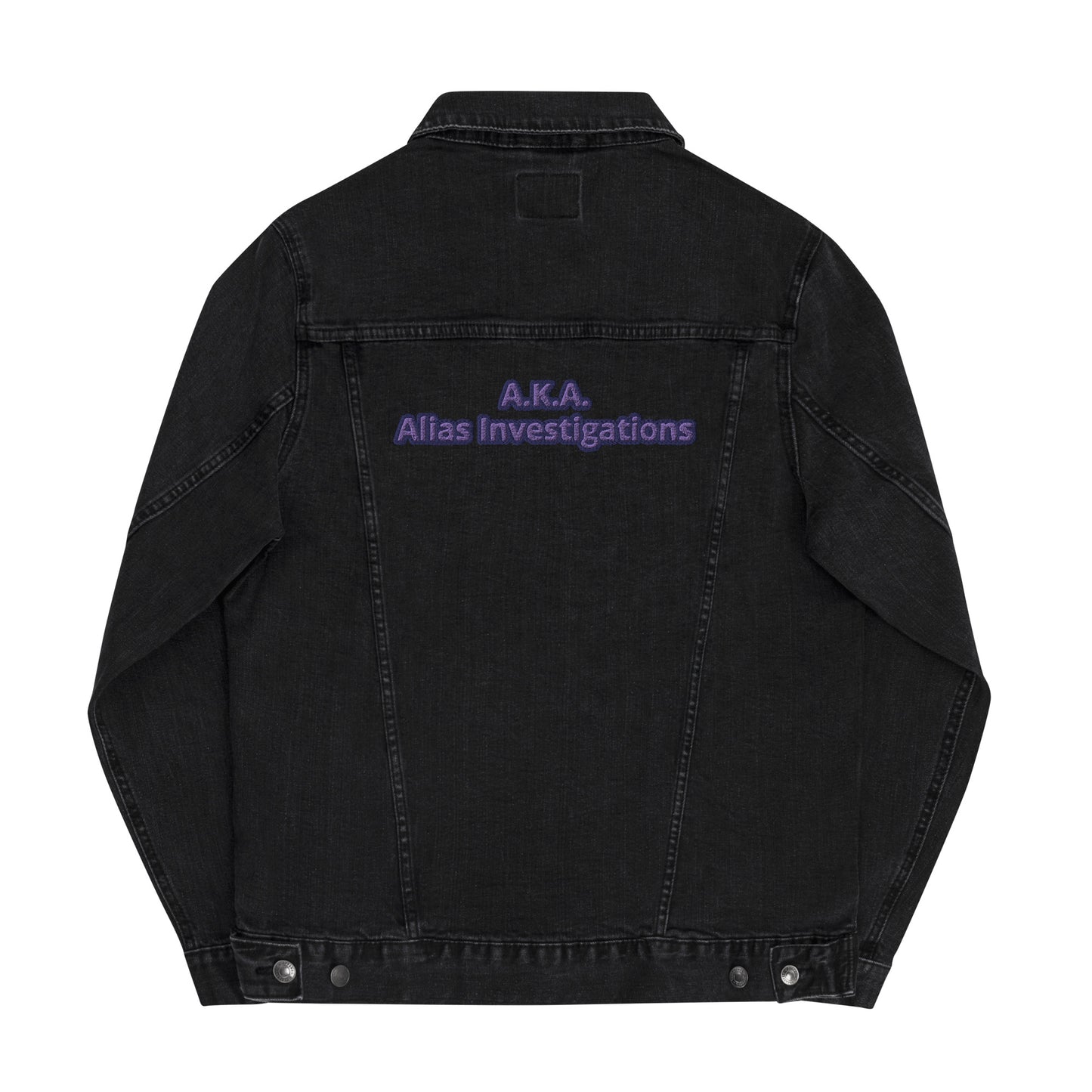 Jessica Jones A.K.A. Alias Investigations Embroidered Unisex Denim jacket