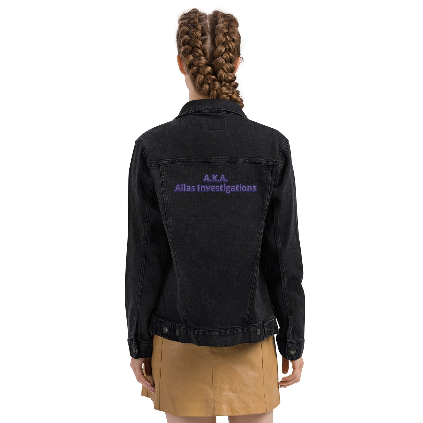 Jessica Jones A.K.A. Alias Investigations Embroidered Unisex Denim jacket