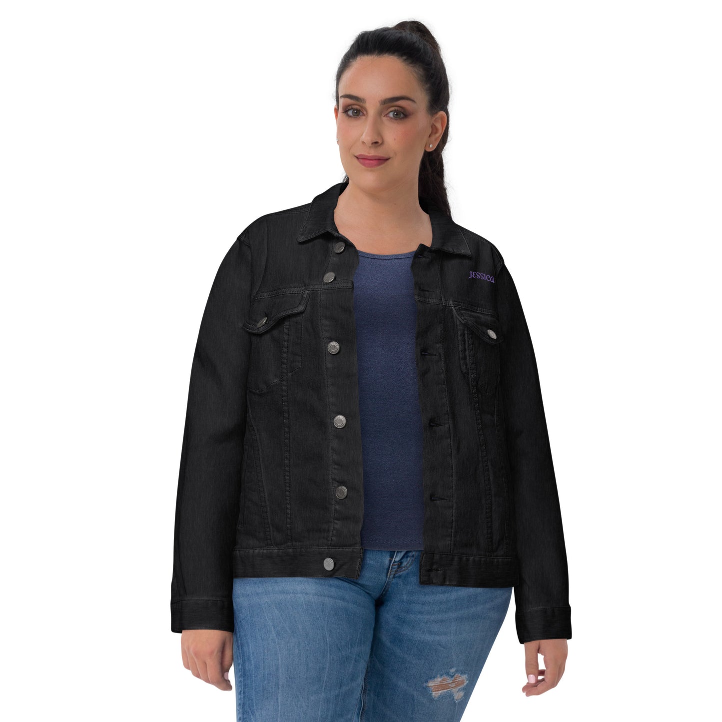 Jessica Jones A.K.A. Alias Investigations Embroidered Unisex Denim jacket