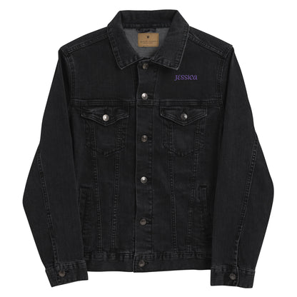 Jessica Jones A.K.A. Alias Investigations Embroidered Unisex Denim jacket