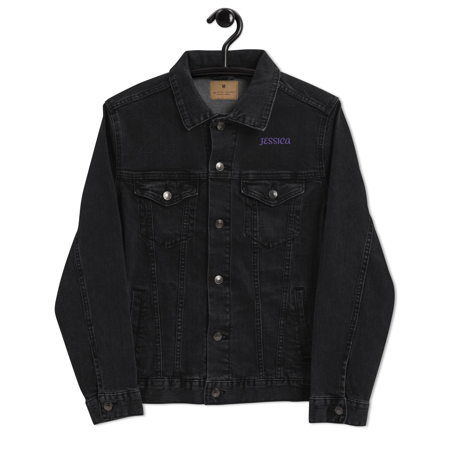 Jessica Jones A.K.A. Alias Investigations Embroidered Unisex Denim jacket