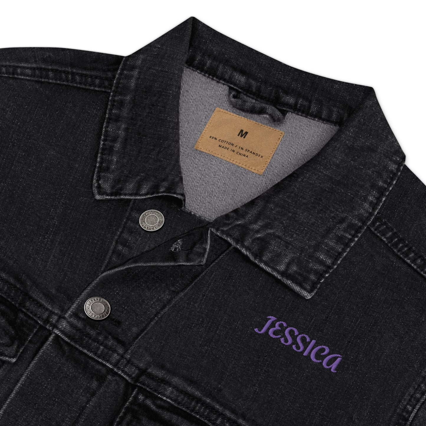 Jessica Jones A.K.A. Alias Investigations Embroidered Unisex Denim jacket