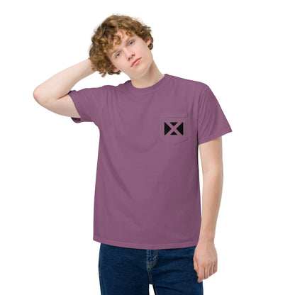 Xavier School Unisex Garment-Dyed Pocket Tee