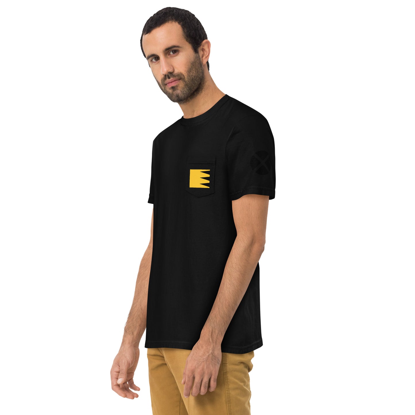 Wolverine Unisex Garment-Dyed Pocket Tee