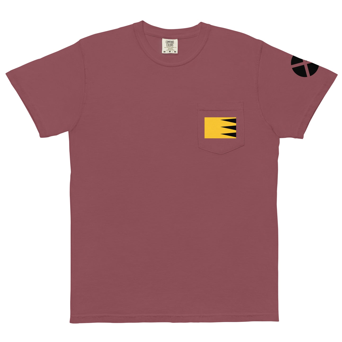 Wolverine Unisex Garment-Dyed Pocket Tee