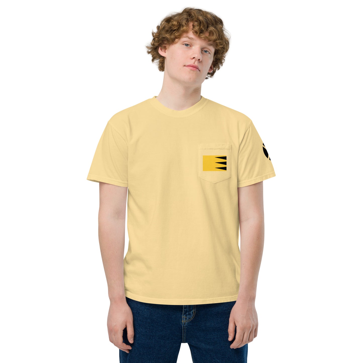 Wolverine Unisex Garment-Dyed Pocket Tee