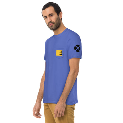 Wolverine Unisex Garment-Dyed Pocket Tee