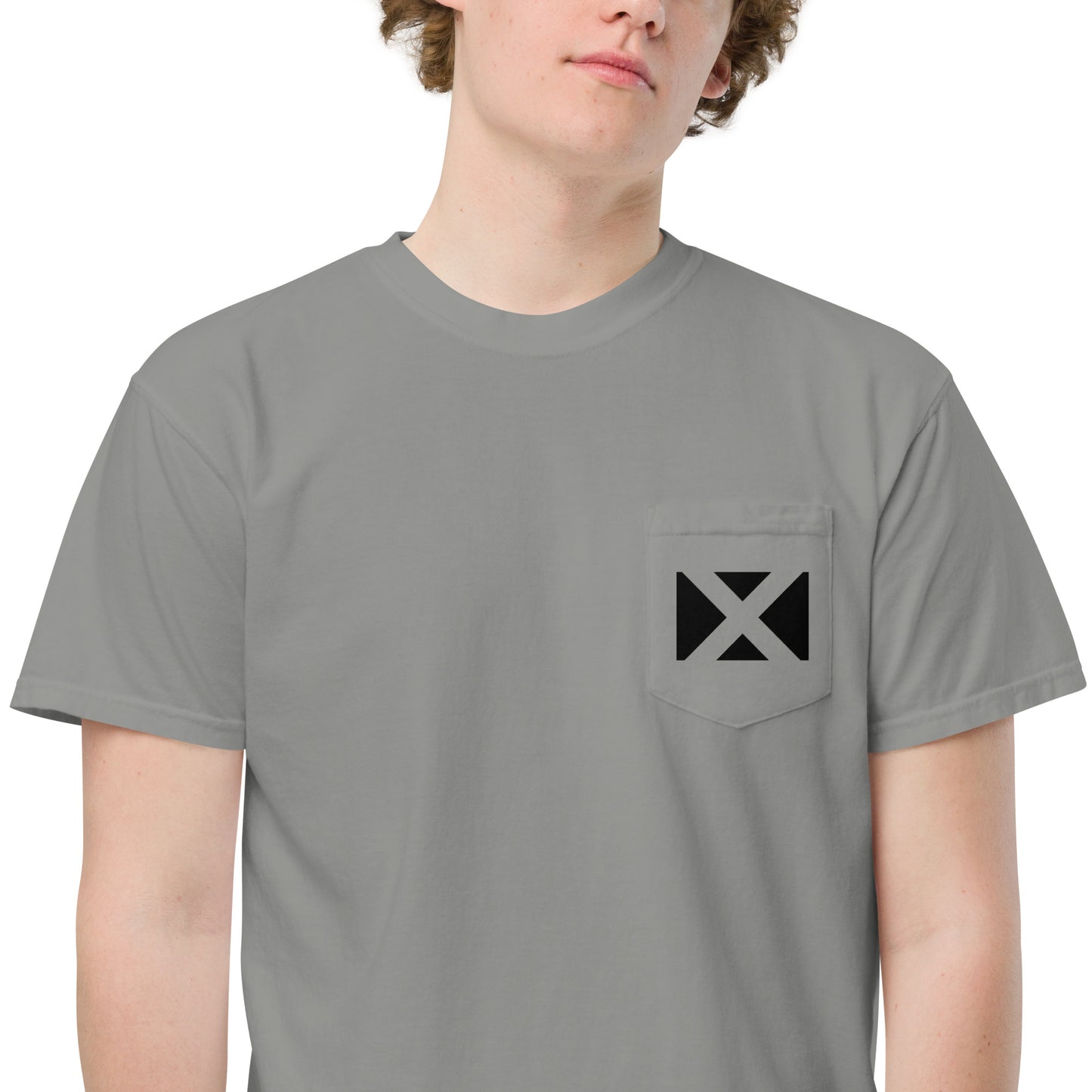 Xavier School Unisex Garment-Dyed Pocket Tee