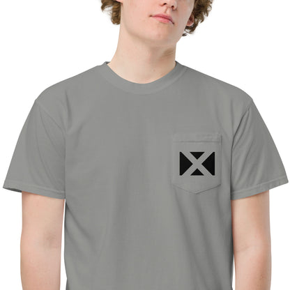 Xavier School Unisex Garment-Dyed Pocket Tee