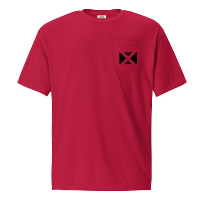 Xavier School Unisex Garment-Dyed Pocket Tee