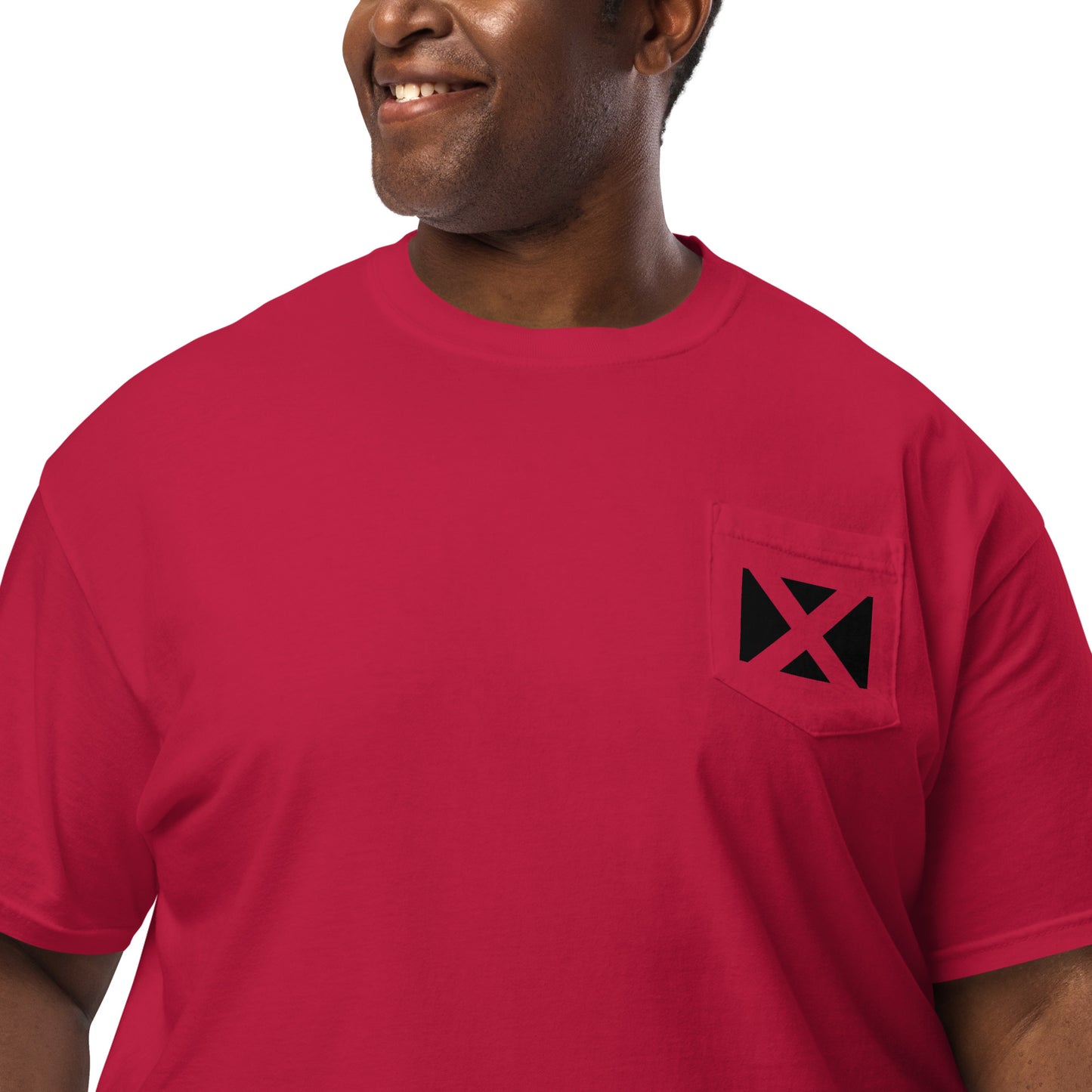 Xavier School Unisex Garment-Dyed Pocket Tee