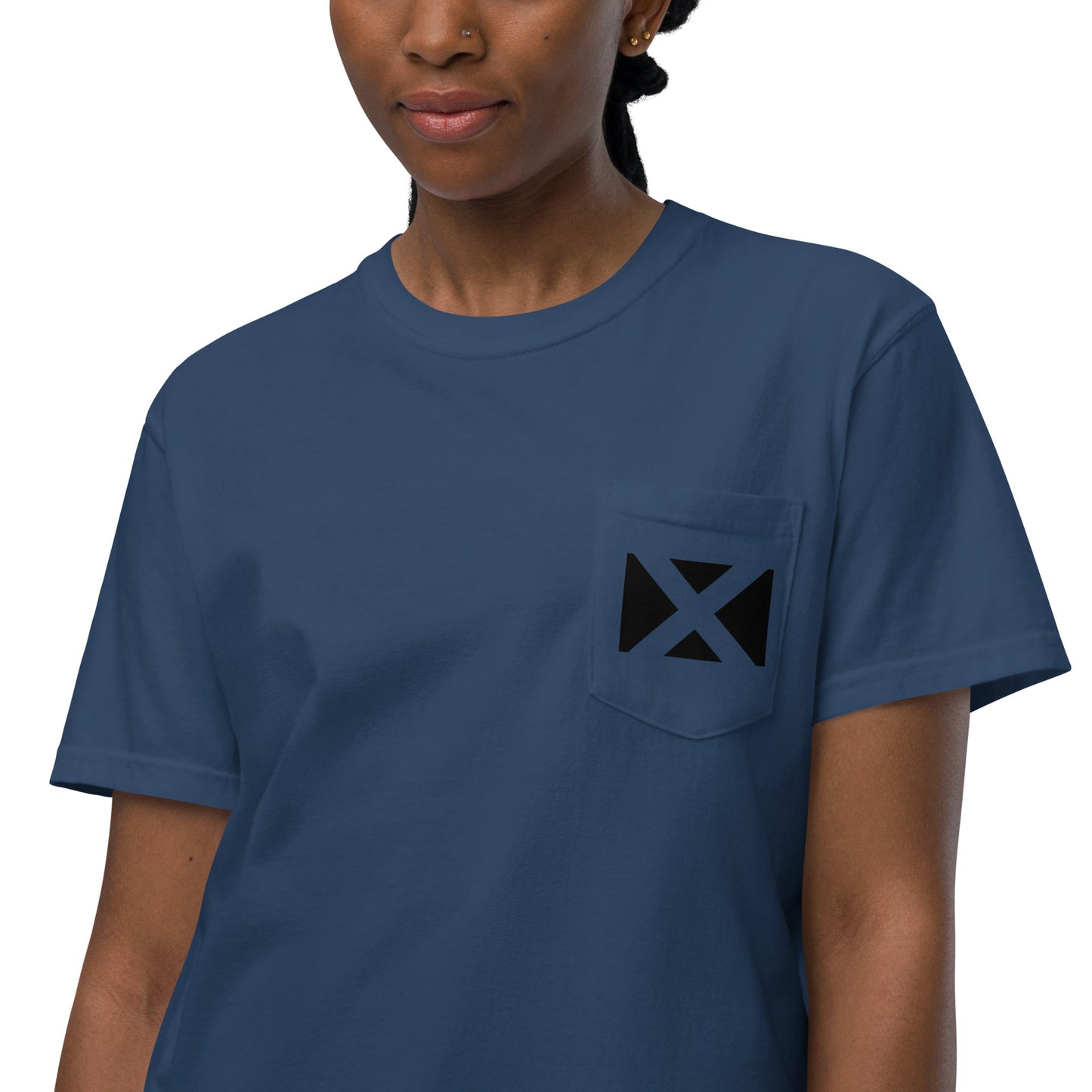 Xavier School Unisex Garment-Dyed Pocket Tee