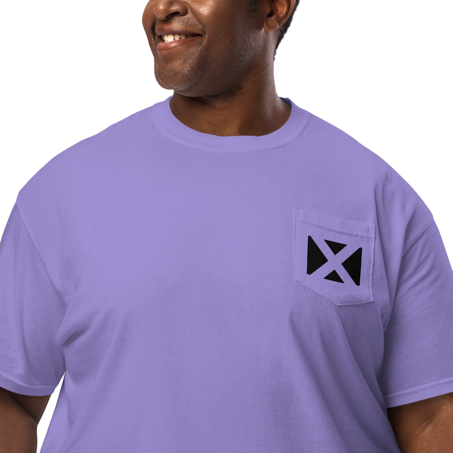 Xavier School Unisex Garment-Dyed Pocket Tee