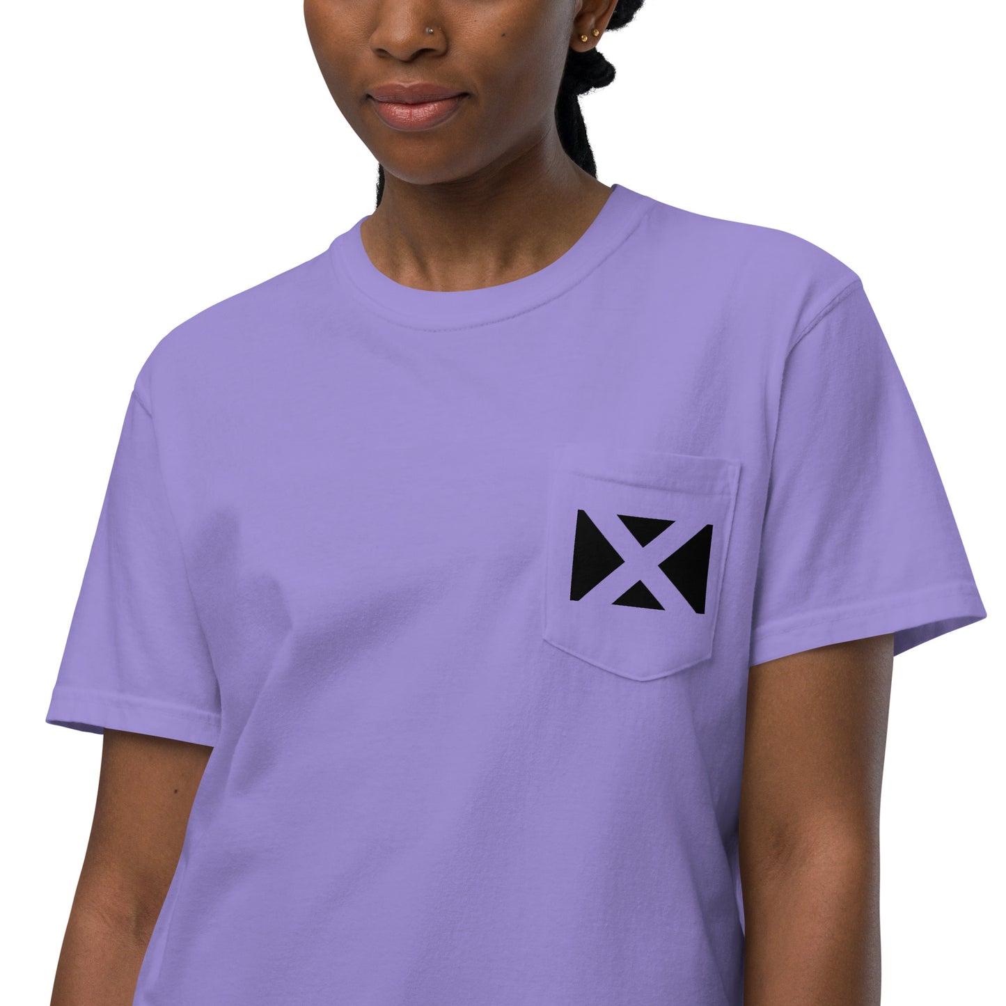 Xavier School Unisex Garment-Dyed Pocket Tee