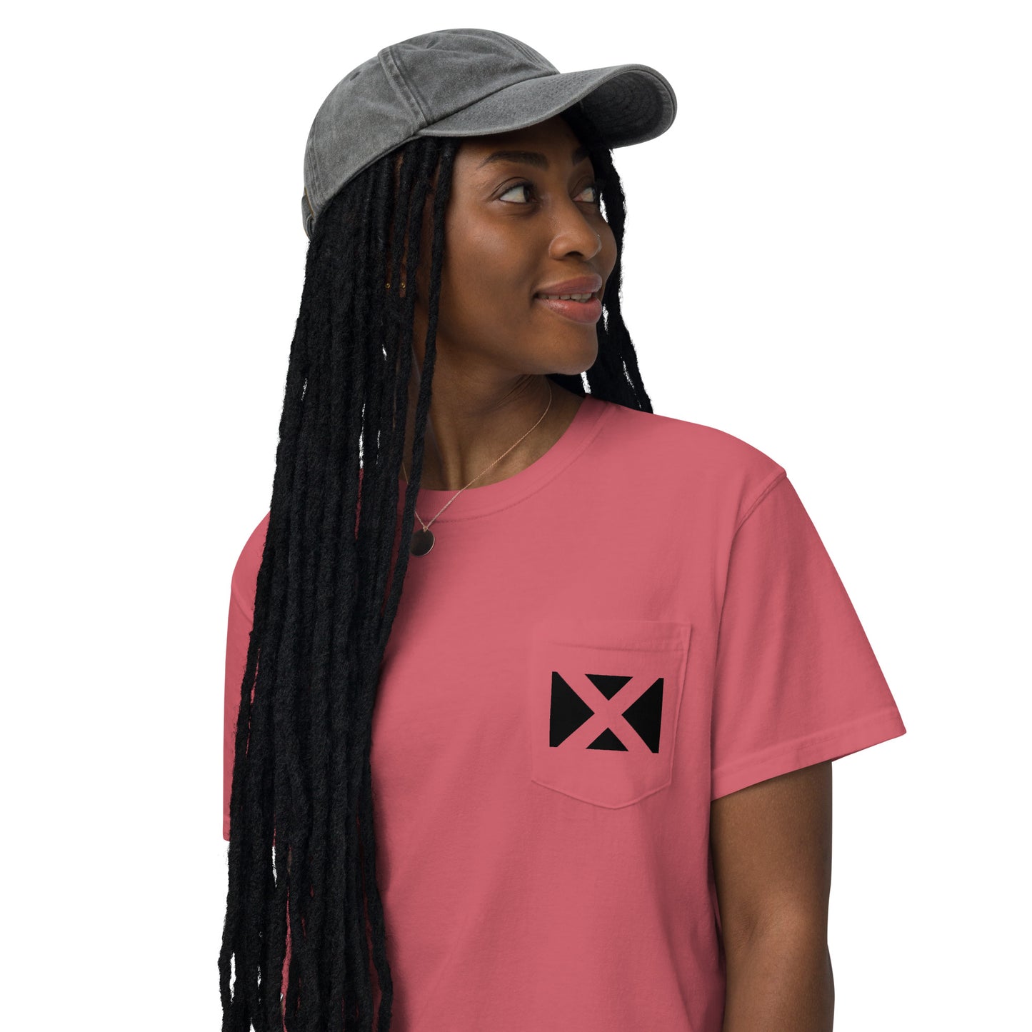 Xavier School Unisex Garment-Dyed Pocket Tee