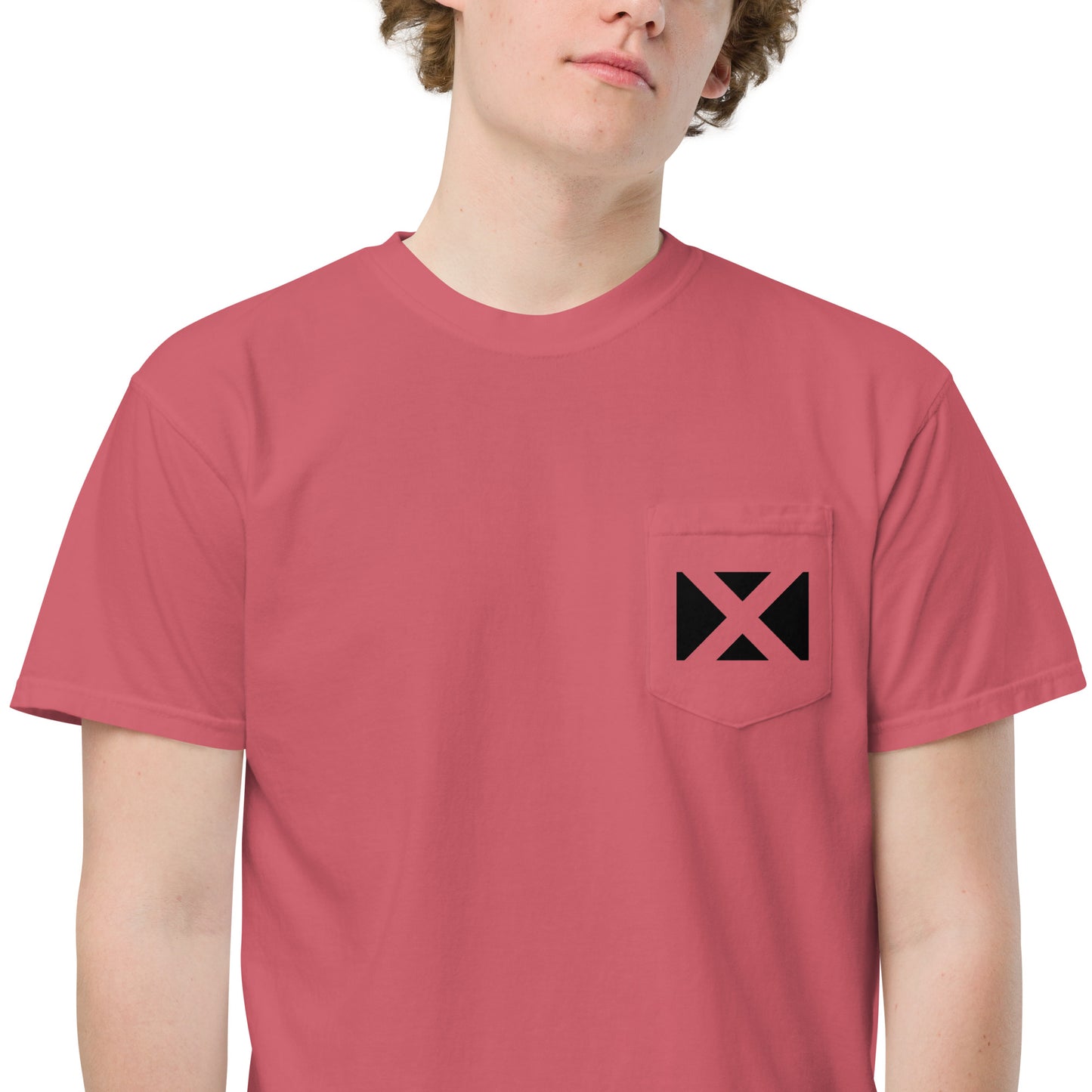 Xavier School Unisex Garment-Dyed Pocket Tee