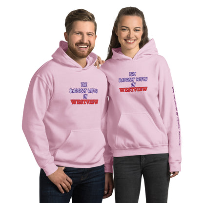 The Baddest Witch in Westview (with Agatha Quote) Hoodie