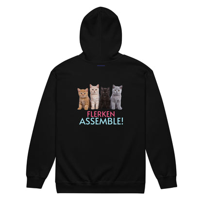 Flerken Assemble! Unisex Zip Hoodie