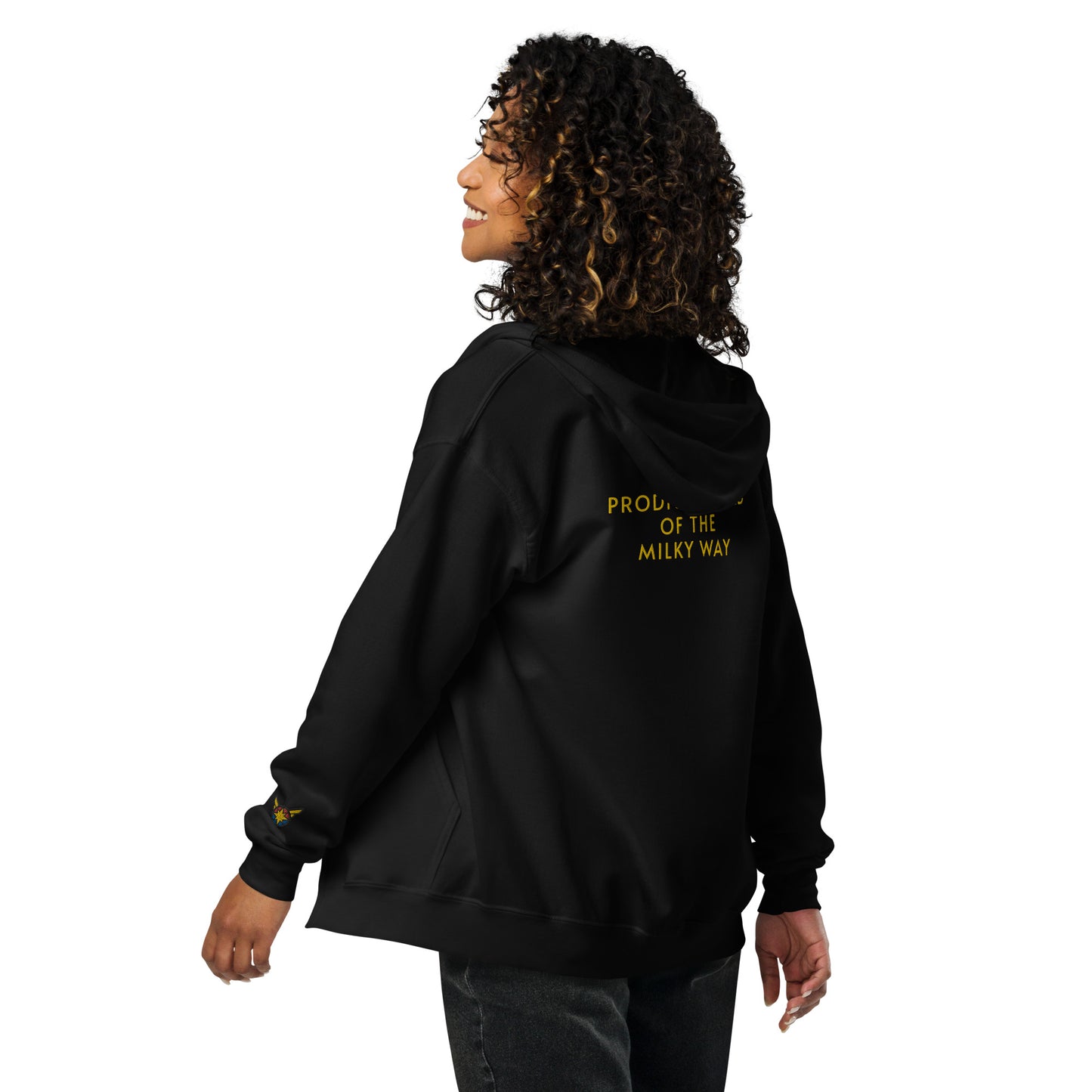 Captain Danvers "Prodigal Child" Embroidered Unisex Zip Hoodie