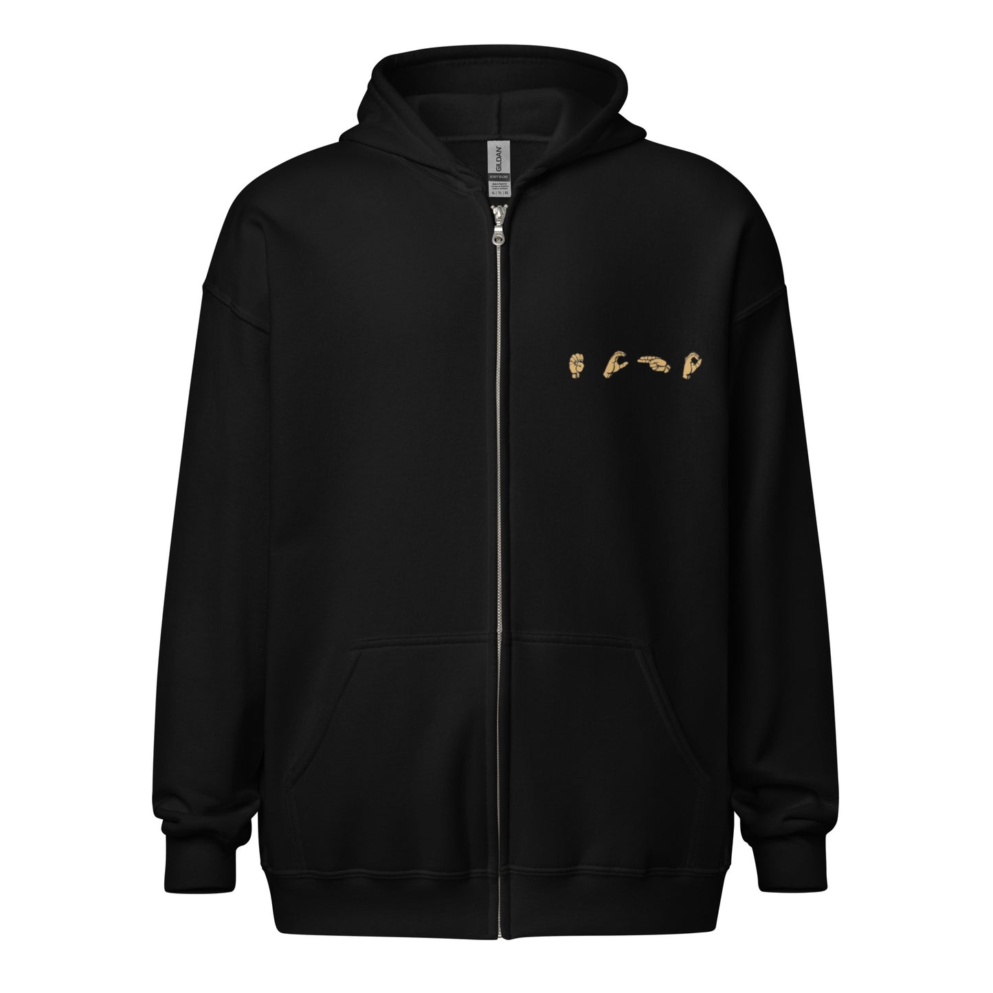 Echo ASL Unisex Zip Hoodie