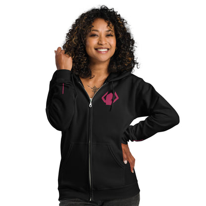 Galactus The Devourer Embroidered Unisex Zip Hoodie