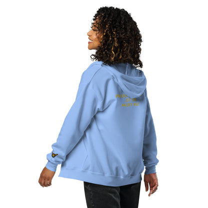 Captain Danvers "Prodigal Child" Embroidered Unisex Zip Hoodie