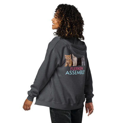 Flerken Assemble! Unisex Zip Hoodie