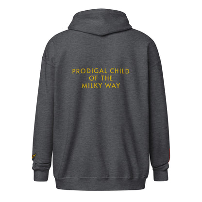 Captain Danvers "Prodigal Child" Embroidered Unisex Zip Hoodie