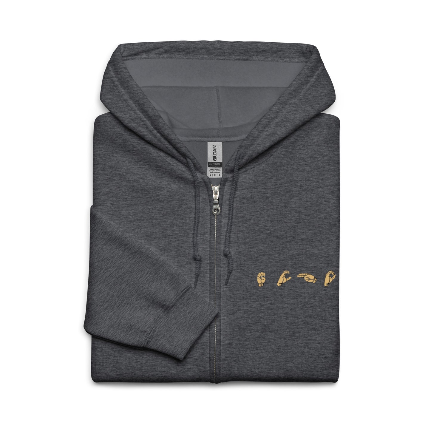 Echo ASL Unisex Zip Hoodie