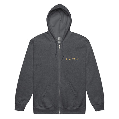 Echo ASL Unisex Zip Hoodie