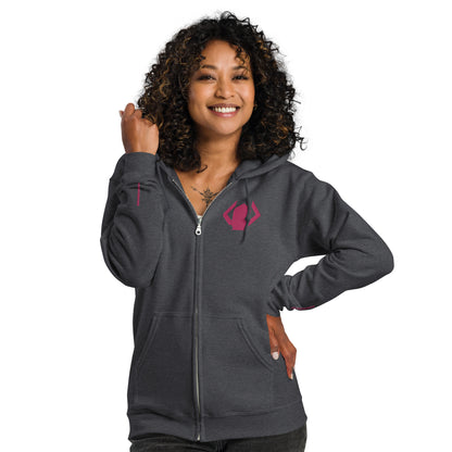 Galactus The Devourer Embroidered Unisex Zip Hoodie