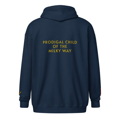 Captain Danvers "Prodigal Child" Embroidered Unisex Zip Hoodie