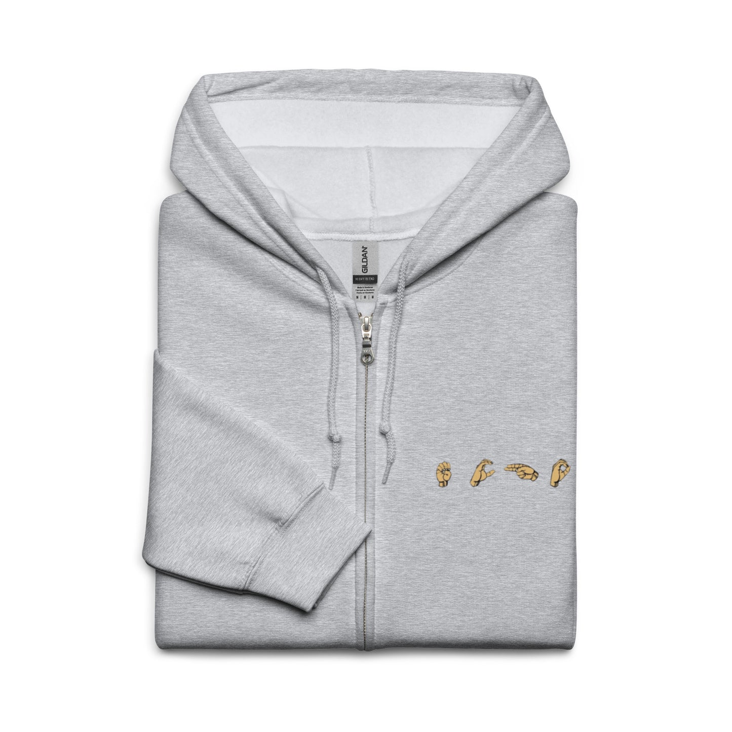 Echo ASL Unisex Zip Hoodie